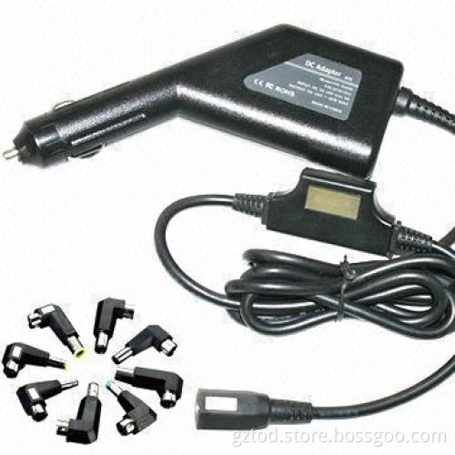 40W Universal Car Charger/Laptop Adapter with LCD Display Multifunction Notebook Power Adapter